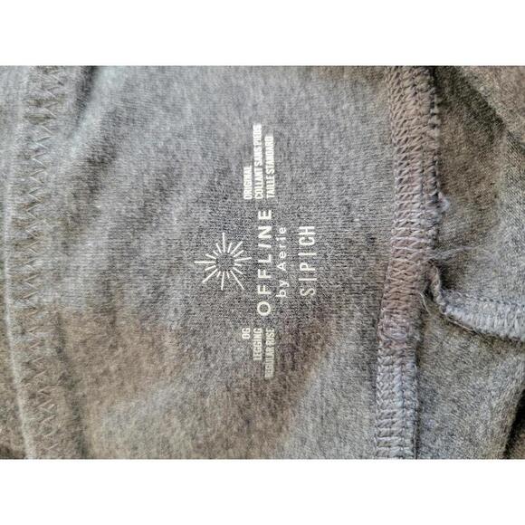 Offline by Aerie "OG" Small grey regular rise leggings - Picture 3 of 4